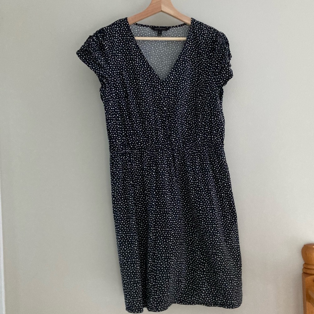 Banana Republic patterned mini dress